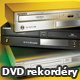 Trojice DVD rekordérů: Orava, Panasonic, Sony