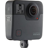 360° kamerka GoPro Fusion vytvoří klasické video ze sférického