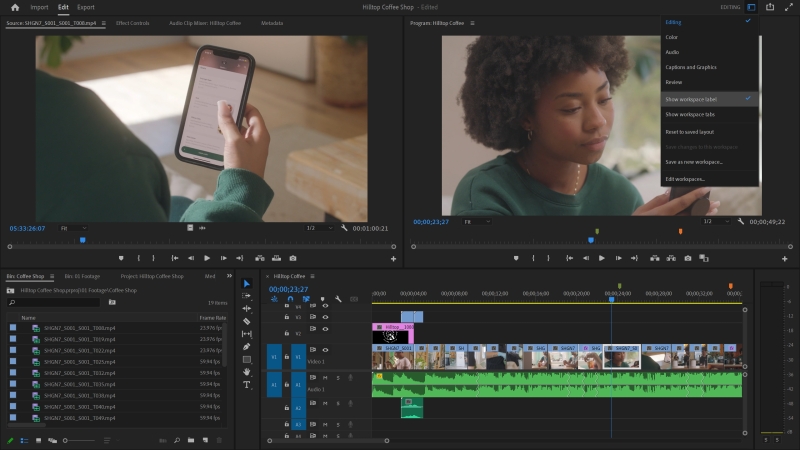 Adobe Premiere Pro nyní 10× rychleji exportuje 10bitové HEVC video