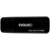 Evolveo Venus T2: duální USB tuner s podporou DVB-T2 pro počítače
