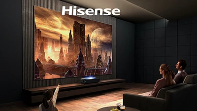Hisense 100LX: první laserová televize s rozlišením 8K